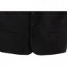 Gilet casual in misto lana nera - IT48 - M