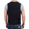 Gilet casual in misto lana nera - IT48 - M