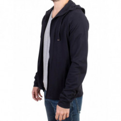 Maglia blu in cotone con cappuccio - IT50 - L