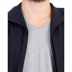 Maglia blu in cotone con cappuccio - IT50 - L
