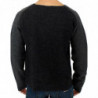 Maglione girocollo in lana grigia - IT48 - M