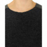 Maglione girocollo in lana grigia - IT48 - M