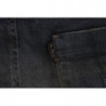 Jeans blu a gamba attillata - W27