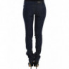 Jeans blu a gamba attillata - W26