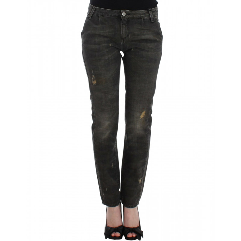 Jeans grigi invecchiati - W26
