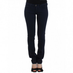 Jeans blu a gamba dritta - W26