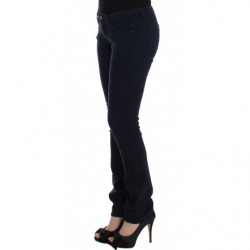 Jeans blu a gamba dritta - W26