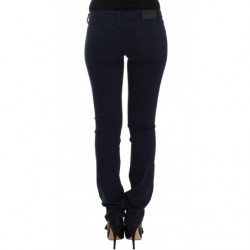 Jeans blu a gamba dritta - W26
