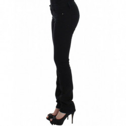 Jeans neri a gamba dritta - W26