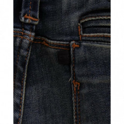 Jeans blu a gamba dritta - W26