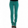 Jeans verdi a gamba dritta - W26