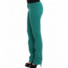 Jeans verdi a gamba dritta - W26