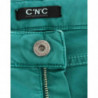 Jeans verdi a gamba dritta - W26