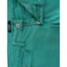 Jeans verdi a gamba dritta - W26