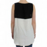 Top bianco senza maniche - M