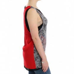Top nero senza maniche - XL