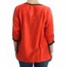 Maglione grigio a maniche corte - L
