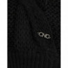Cardigan in maglia nero senza maniche - S