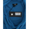 Maglione girocollo lavorato a maglia blu - M