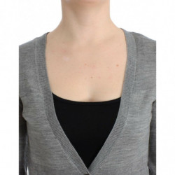 Cardigan leggero grigio - XS