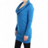 Maglione girocollo blu - S