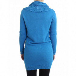 Maglione girocollo blu - S