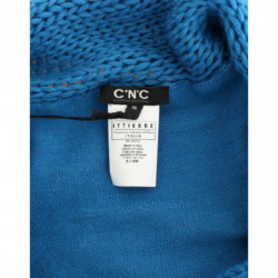 Maglione girocollo blu - S