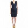 Abito tubino in cotone blu - IT40-S
