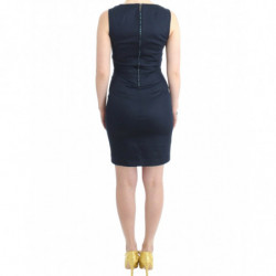 Abito tubino in cotone blu - IT40-S
