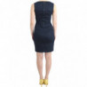 Abito tubino in cotone blu - IT40-S