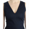 Abito tubino in cotone blu - IT40-S