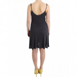 Abito a trapezio in maglia grigia - IT40-S