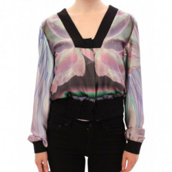 Giacca blusa in seta...