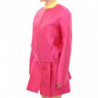 Giacca rosa in misto seta - IT40-S