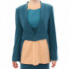 Giacca blazer elasticizzata blu - IT42-M