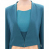 Giacca blazer elasticizzata blu - IT42-M
