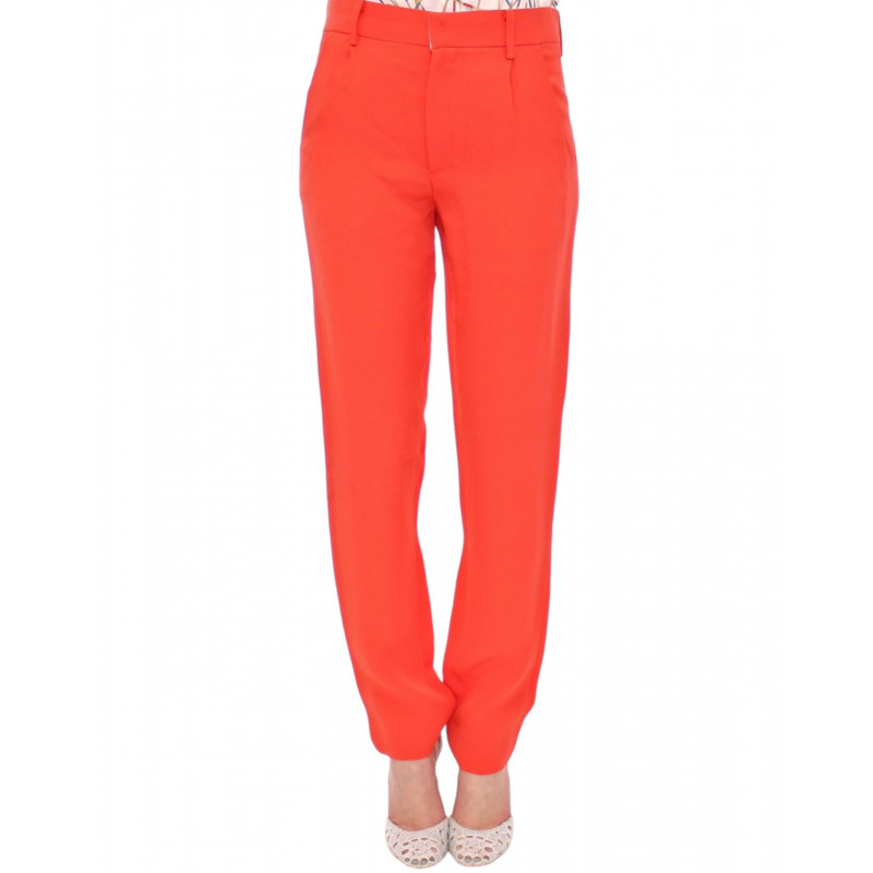 Pantaloni stretch da ragazzo arancioni - IT40-S