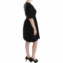Abito nero da Venere a maniche corte - IT40-S