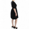 Abito nero da Venere a maniche corte - IT40-S