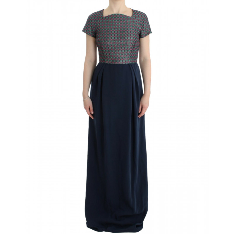 Abito multicolor Doris a maniche corte - IT40-S