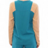 Maglione girocollo in lana blu - IT42-M