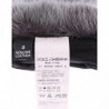 Guanti pelle scamosciata agnello pelliccia visone grigio - 8 - M