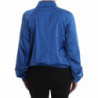 Giubbotto Bomber Blu Cappotto Blazer Corto In Nylon - IT40