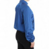 Giubbotto Bomber Blu Cappotto Blazer Corto In Nylon - IT40
