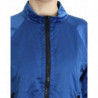 Giubbotto Bomber Blu Cappotto Blazer Corto In Nylon - IT40