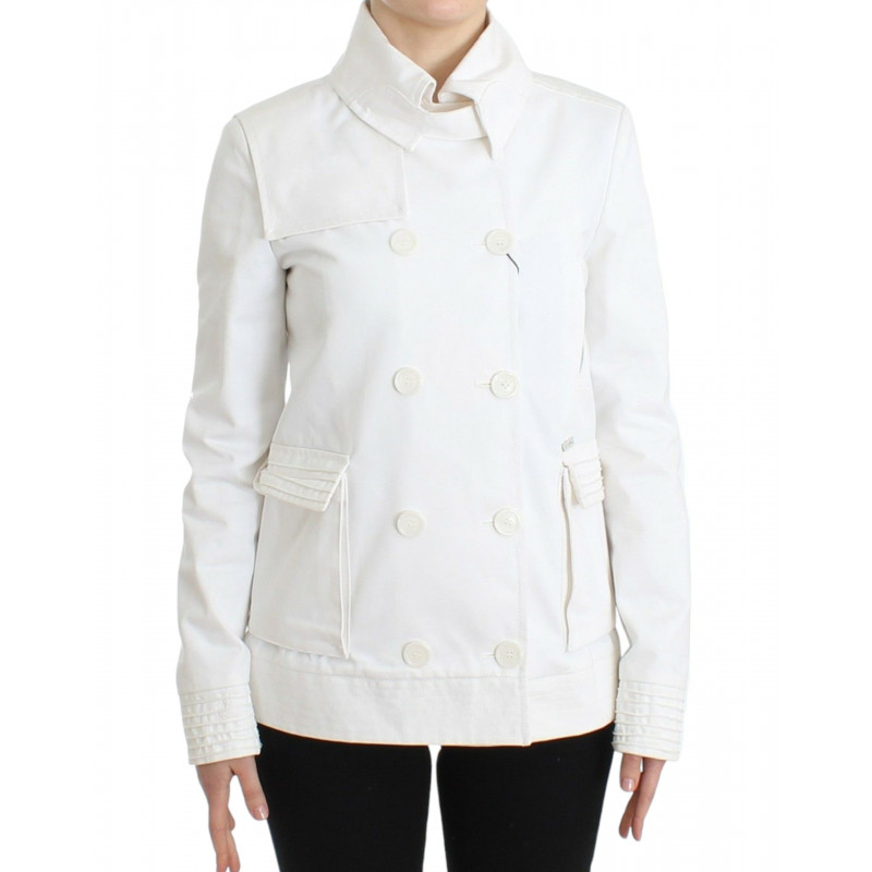 Giacca blazer doppiopetto bianca - IT40