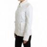 Giacca blazer doppiopetto bianca - IT40
