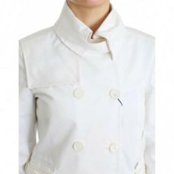 Giacca blazer doppiopetto bianca - IT40