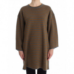 Top maglione oversize a...