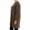 Top maglione oversize a righe gialle grigie - IT40- L